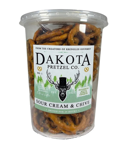 Dakota Pretzel Co Sour Cream & Chive (12 ct Case)